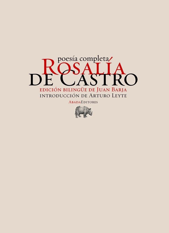 POESÍA COMPLETA(ROSALÍA DE CASTRO) | 9788417301859 | DE CASTRO,ROSALÍA | Llibreria Geli - Llibreria Online de Girona - Comprar llibres en català i castellà