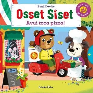 OSSET SISET.AVUI TOCA PIZZA! | 9788418135842 | DAVIES,BENJI | Llibreria Geli - Llibreria Online de Girona - Comprar llibres en català i castellà