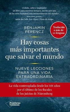 HAY COSAS MÁS IMPORTANTES QUE SALVAR EL MUNDO | 9788418582226 | FERENCZ,BENJAMIN | Llibreria Geli - Llibreria Online de Girona - Comprar llibres en català i castellà