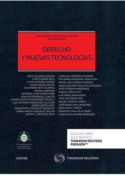 DERECHO Y NUEVAS TECNOLOGÍAS(PAPEL + E-BOOK) | 9788413086385 | FERNÁNDEZ VILLAZÓN, LUIS ANTONIO | Libreria Geli - Librería Online de Girona - Comprar libros en catalán y castellano