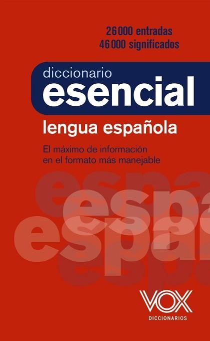 DICCIONARIO ESENCIAL DE LA LENGUA ESPAÑOLA | 9788499743394 | Llibreria Geli - Llibreria Online de Girona - Comprar llibres en català i castellà