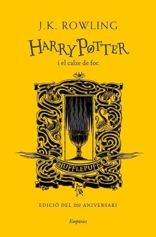 HARRY POTTER I EL CALZE DE FOC(HUFFLEPUFF) | 9788417879969 | ROWLING,J.K. | Llibreria Geli - Llibreria Online de Girona - Comprar llibres en català i castellà