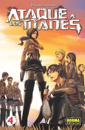 ATAQUE A LOS TITANES-4 | 9788467911503 | ISAYAMA,HAJIME | Llibreria Geli - Llibreria Online de Girona - Comprar llibres en català i castellà