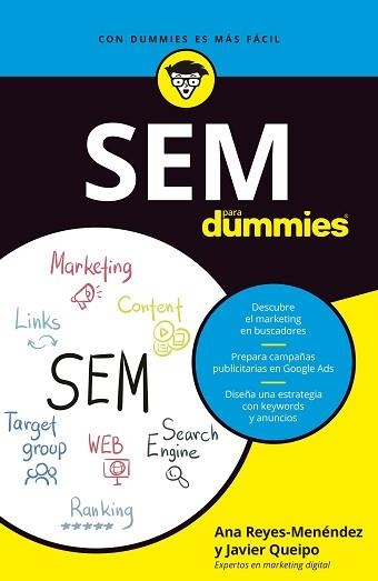 SEM PARA DUMMIES | 9788432903823 | REYES MENÉNDEZ,ANA LUISA/QUEIPO GÓMEZ,JAVIER | Llibreria Geli - Llibreria Online de Girona - Comprar llibres en català i castellà