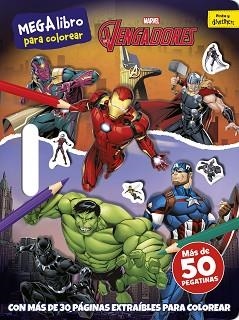 LOS VENGADORES.MEGALIBRO PARA COLOREAR | 9788416914890 | MARVEL | Llibreria Geli - Llibreria Online de Girona - Comprar llibres en català i castellà