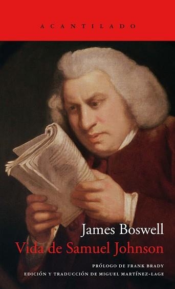 VIDA DE SAMUEL JOHNSON(ESTUCHE CON DOS VOLÚMENES) | 9788418370441 | BOSWELL, JAMES | Libreria Geli - Librería Online de Girona - Comprar libros en catalán y castellano