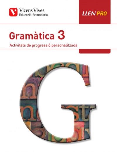 LLEN PRO 3 GRAMATICA | 9788468245133 | Llibreria Geli - Llibreria Online de Girona - Comprar llibres en català i castellà