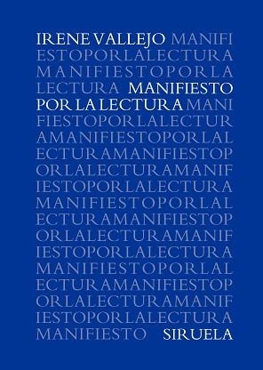 MANIFIESTO POR LA LECTURA | 9788418708954 | VALLEJO,IRENE | Llibreria Geli - Llibreria Online de Girona - Comprar llibres en català i castellà