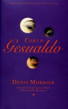 CARLO GESUALDO | 9788477744566 | MORRIER,DENIS | Llibreria Geli - Llibreria Online de Girona - Comprar llibres en català i castellà