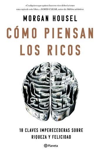 LA PSICOLOGIA DEL DINERO.CÓMO PIENSAN LOS RICOS.18 CLAVES IMPERECEDERAS SOBRE RIQUEZA Y FELICIDAD | 9788408246121 | HOUSEL,MORGAN | Llibreria Geli - Llibreria Online de Girona - Comprar llibres en català i castellà