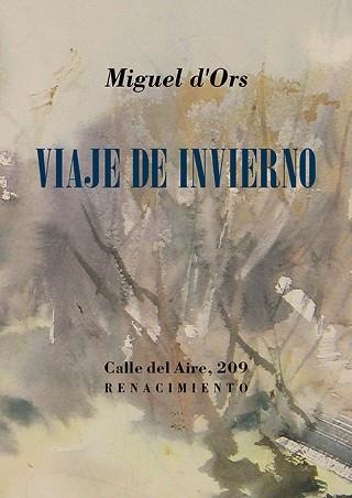 VIAJE DE INVIERNO | 9788418818295 | D'ORS,MIGUEL | Llibreria Geli - Llibreria Online de Girona - Comprar llibres en català i castellà