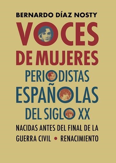 VOCES DE MUJERES | 9788417950583 | DÍAZ NOSTY, BERNARDO | Llibreria Geli - Llibreria Online de Girona - Comprar llibres en català i castellà