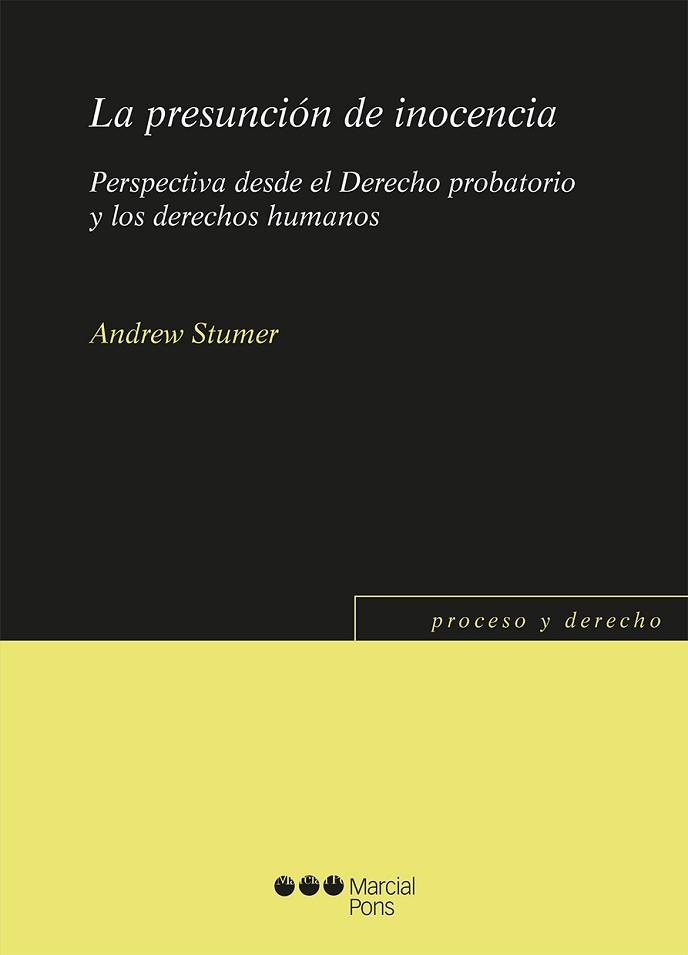 LA PRESUNCIÓN DE INOCENCIA.PERSPECTIVA DESDE EL DERECHO PROBATORIO Y LOS DERECHOS HUMANOS | 9788491234586 | STUMER,ANDREW | Llibreria Geli - Llibreria Online de Girona - Comprar llibres en català i castellà