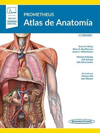 PROMETHEUS.ATLAS DE ANATOMÍA(4ª EDICIÓN 2021) | 9788491108450 | GILROY,ANNE M. | Llibreria Geli - Llibreria Online de Girona - Comprar llibres en català i castellà