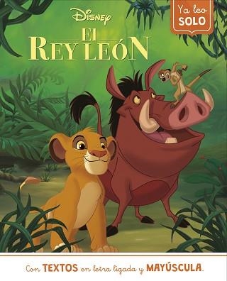 YA LEO SOLO...EL REY LEÓN | 9788418039256 | DISNEY | Llibreria Geli - Llibreria Online de Girona - Comprar llibres en català i castellà