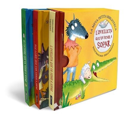 LA MEVA PETITA BIBLIOTECA DE L'OVELLETA QUE VA VENIR A SOPAR(MANS PETITONES) | 9788448858940 | SMALLMAN,STEVE/DREIDEMY,JOËLLE | Llibreria Geli - Llibreria Online de Girona - Comprar llibres en català i castellà