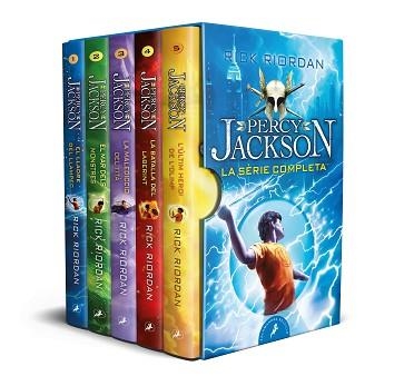 PERCY JACKSON I ELS DÉUS DE L'OLIMP(LA SÈRIE COMPLETA) | 9788418173738 | RIORDAN,RICK | Llibreria Geli - Llibreria Online de Girona - Comprar llibres en català i castellà