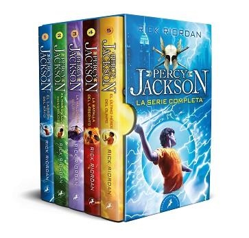 PERCY JACKSON Y LOS DIOSES DEL OLIMPO(LA SERIE COMPLETA) | 9788418173721 | RIORDAN,RICK | Llibreria Geli - Llibreria Online de Girona - Comprar llibres en català i castellà