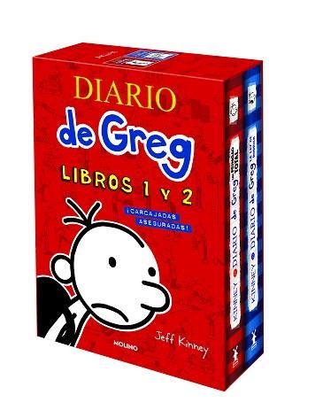 DIARIO DE GREG.LIBROS 1 Y 2 (ESTUCHE) | 9788427225152 | KINNEY,JEFF | Llibreria Geli - Llibreria Online de Girona - Comprar llibres en català i castellà