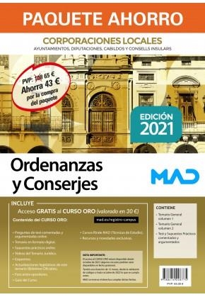 ORDENANZAS Y CONSERJES DE CORPORACIONES LOCALES(PAQUETE AHORRO) | 9788414248775 | SILVA GARCIA,LUIS/VEGA ALVAREZ,JOSE ANTONIO | Llibreria Geli - Llibreria Online de Girona - Comprar llibres en català i castellà