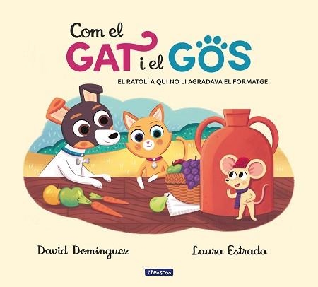 COM EL GAT I EL GOS 2.EL RATOLÍ A QUI NO LI AGRADAVA EL FORMATGE | 9788448858810 | DOMÍNGUEZ,DAVID/ESTRADA,LAURA | Llibreria Geli - Llibreria Online de Girona - Comprar llibres en català i castellà