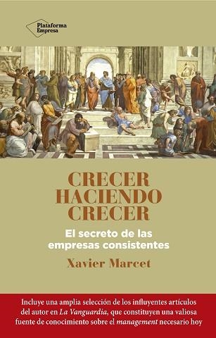 CRECER HACIENDO CRECER.EL SECRETO DE LAS EMPRESAS CONSISTENTES | 9788418285639 | MARCET,XAVIER | Llibreria Geli - Llibreria Online de Girona - Comprar llibres en català i castellà