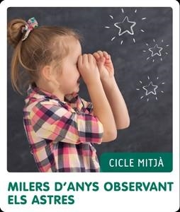 FEM-HO PER PROJECTES.MILERS D'ANYS OBSERVANT ELS ASTRES(CICLE MITJÀ) | 9788441232587 | FARRÉ PARÍS,ÀNGELS/GONZÁLEZ PÉREZ,NÚRIA | Llibreria Geli - Llibreria Online de Girona - Comprar llibres en català i castellà