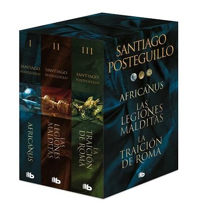 TRILOGÍA AFRICANUS(EDICIÓN PACK CON:EL HIJO DEL CONSUL|LAS LEGIONES MALDITAS/LA TRAICION DE ROMA) | 9788413143064 | POSTEGUILLO,SANTIAGO | Llibreria Geli - Llibreria Online de Girona - Comprar llibres en català i castellà