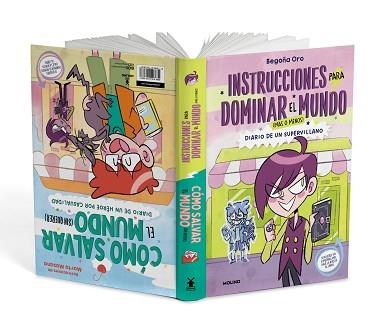 INSTRUCCIONES PARA DOMINAR EL MUNDO (MÁS O MENOS)/CÓMO SALVAR EL MUNDO (SIN QUER | 9788427223837 | ORO,BEGOÑA | Llibreria Geli - Llibreria Online de Girona - Comprar llibres en català i castellà