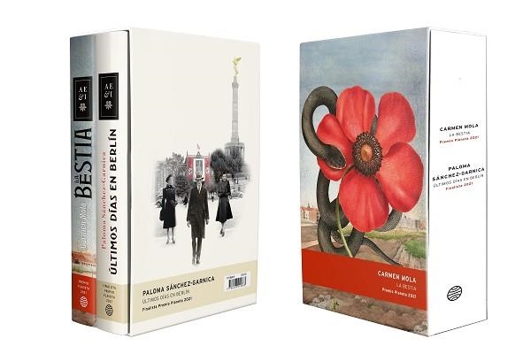 LA BESTIA/ÚLTIMOS DIAS EN BERLÍN(ESTUCHE PREMIO PLANETA 2021) | 9788408249863 | MOLA,CARMEN/SÁNCHEZ-GARNICA,PALOMA | Llibreria Geli - Llibreria Online de Girona - Comprar llibres en català i castellà