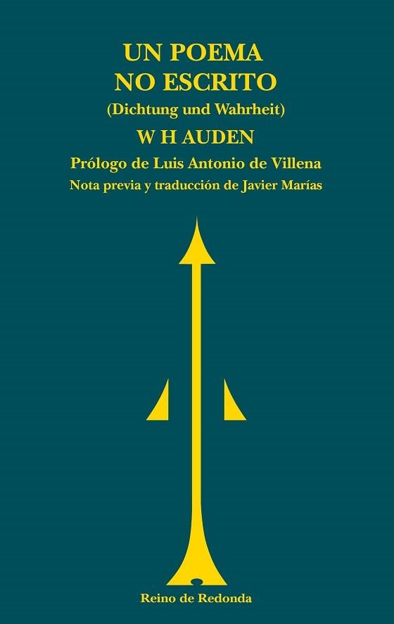 UN POEMA NO ESCRITO  | 9788494725685 | AUDEN,W.H. | Llibreria Geli - Llibreria Online de Girona - Comprar llibres en català i castellà