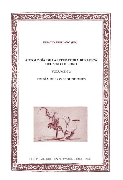 ANTOLOGÍA DE LA LITERATURA BURLESCA DEL SIGLO DE ORO-1 | 9781938795657 | ARELLANO,IGNACIO | Llibreria Geli - Llibreria Online de Girona - Comprar llibres en català i castellà