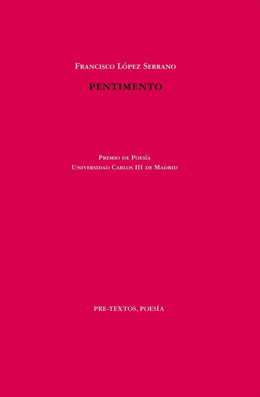 PENTIMENTO | 9788418935275 | LÓPEZ SERRANO,FRANCISCO | Llibreria Geli - Llibreria Online de Girona - Comprar llibres en català i castellà