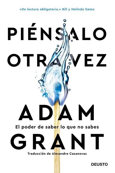 PIÉNSALO OTRA VEZ | 9788423432905 | GRANT,ADAM | Llibreria Geli - Llibreria Online de Girona - Comprar llibres en català i castellà