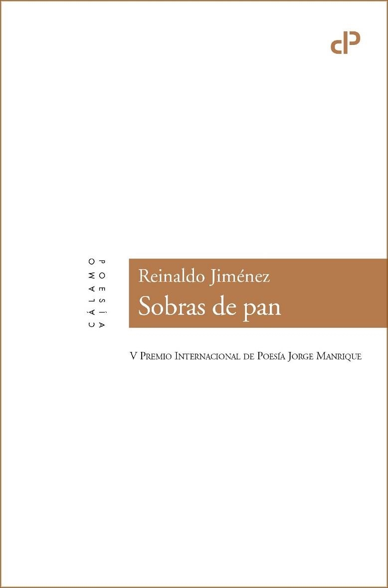 SOBRAS DE PAN | 9788416742301 | JIMÉNEZ,REINALDO | Llibreria Geli - Llibreria Online de Girona - Comprar llibres en català i castellà