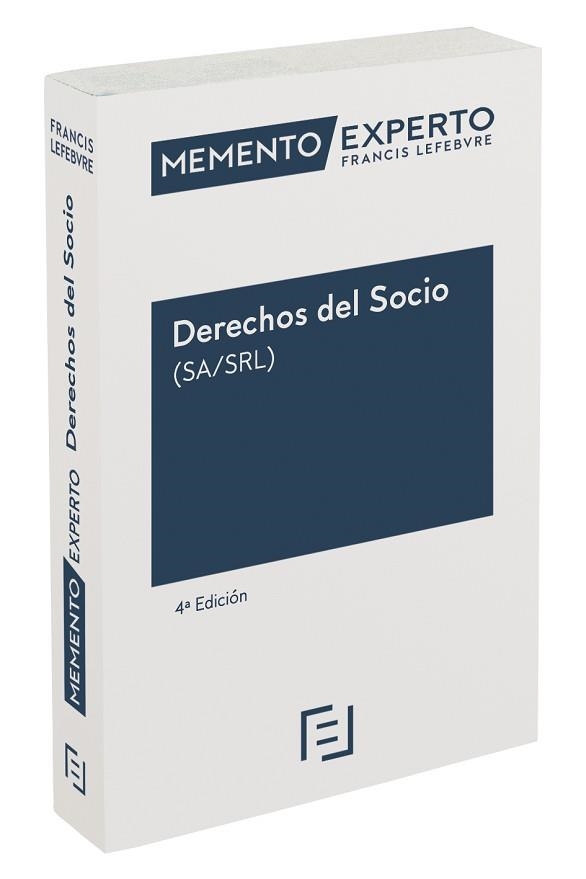 MEMENTO EXPERTO DERECHOS DEL SOCIO( SA/SRL.4ª EDICIÓN 2022) | 9788418899423 |   | Llibreria Geli - Llibreria Online de Girona - Comprar llibres en català i castellà