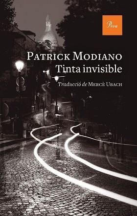 TINTA INVISIBLE(CATALÀ) | 9788475889337 | MODIANO,PATRICK | Libreria Geli - Librería Online de Girona - Comprar libros en catalán y castellano