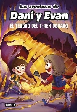 LAS AVENTURAS DE DANI Y EVAN-5.EL TESORO DEL T-REX DORADO  | 9788408252559 |   | Llibreria Geli - Llibreria Online de Girona - Comprar llibres en català i castellà