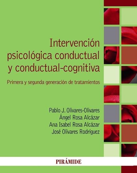 INTERVENCIÓN PSICOLÓGICA CONDUCTUAL Y CONDUCTUAL-COGNITIVA | 9788436845907 |    | Llibreria Geli - Llibreria Online de Girona - Comprar llibres en català i castellà