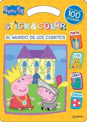 STICK & COLOR EL MUNDO DE LOS CUENTOS - PEPPA PIG | 9788427872301 | Llibreria Geli - Llibreria Online de Girona - Comprar llibres en català i castellà