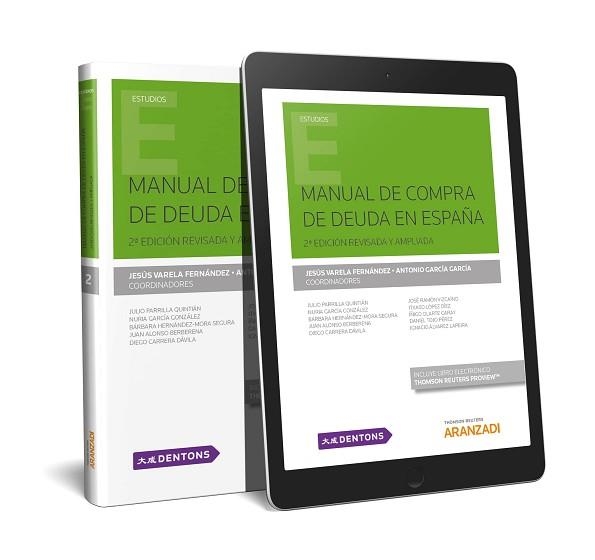 MANUAL DE COMPRA DE DEUDA EN ESPAÑA(2ª EDICIÓN REVISADA Y AMPLIADA) | 9788491775492 | GARCÍA,ANTONIO/VARELA FERNÁNDEZ,JESÚS | Llibreria Geli - Llibreria Online de Girona - Comprar llibres en català i castellà