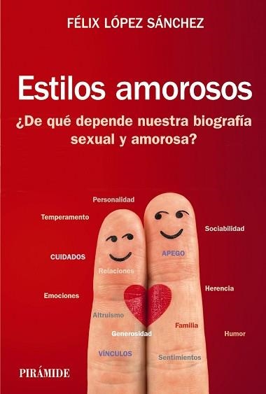 ESTILOS AMOROSOS.¿DE QUÉ DEPENDE NUESTRA BIOGRAFÍA SEXUAL Y AMOROSA? | 9788436846003 | LÓPEZ SÁNCHEZ,FÉLIX | Llibreria Geli - Llibreria Online de Girona - Comprar llibres en català i castellà