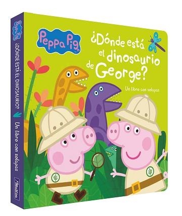 DÓNDE ESTÁ EL DINOSAURIO DE GEORGE?(PEPPA PIG. PEQUEÑAS MANITAS) | 9788448859060 | Llibreria Geli - Llibreria Online de Girona - Comprar llibres en català i castellà