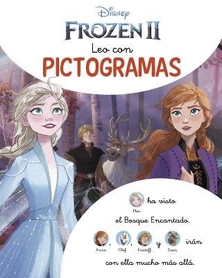 LEO CON PICTOGRAMAS DISNEY.LA HISTORIA FROZEN 2 | 9788418039348 | Llibreria Geli - Llibreria Online de Girona - Comprar llibres en català i castellà