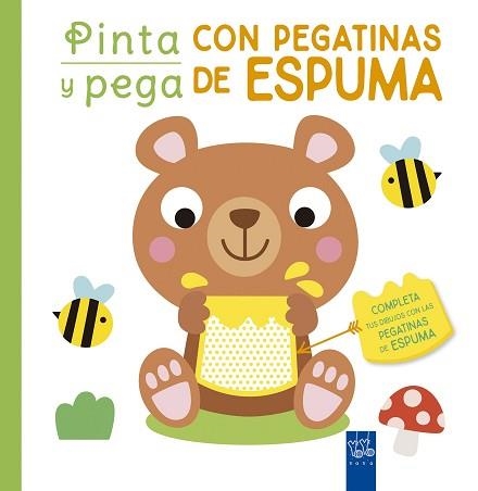 PINTA Y PEGA CON PEGATINAS DE ESPUMA.VERDE | 9788408250449 | YOYO | Llibreria Geli - Llibreria Online de Girona - Comprar llibres en català i castellà