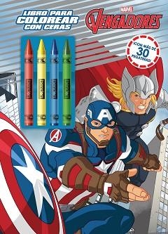 LOS VENGADORES.LIBRO PARA COLOREAR CON CERAS | 9788418610004 | MARVEL | Llibreria Geli - Llibreria Online de Girona - Comprar llibres en català i castellà