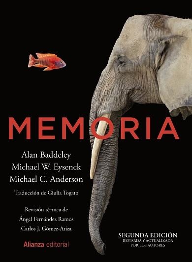 MEMORIA | 9788491817833 | BADDELEY,ALAN/EYSENCK,MICHAEL W./ANDERSON,MICHAEL C. | Llibreria Geli - Llibreria Online de Girona - Comprar llibres en català i castellà