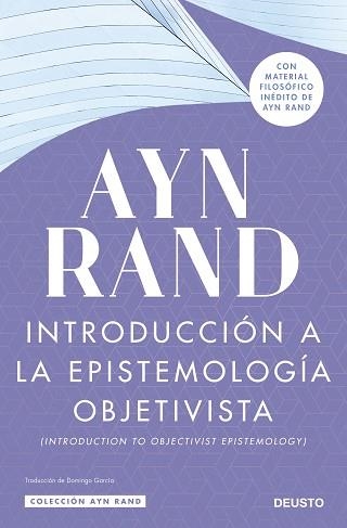 INTRODUCCIÓN A LA EPISTEMOLOGÍA OBJETIVISTA | 9788423433520 | RAND,AYN | Llibreria Geli - Llibreria Online de Girona - Comprar llibres en català i castellà