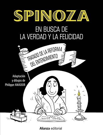 SPINOZA:EN BUSCA DE LA VERDAD Y LA FELICIDAD [CÓMIC] | 9788413627366 | AMADOR,PHILIPPE | Llibreria Geli - Llibreria Online de Girona - Comprar llibres en català i castellà