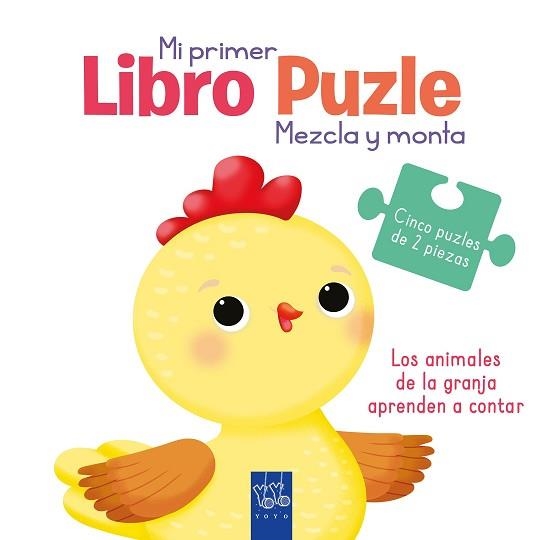 LOS ANIMALES DE LA GRANJA APRENDEN A CONTAR | 9788408251972 | YOYO | Llibreria Geli - Llibreria Online de Girona - Comprar llibres en català i castellà